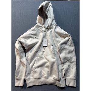 Nike Club Fleece Hoodie Men Sz ST Sail White